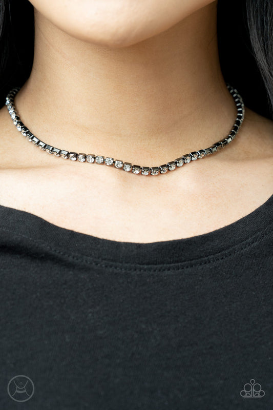 Paparazzi Starlight Radiance - Black Necklace #P2CH-BKXX-074XX