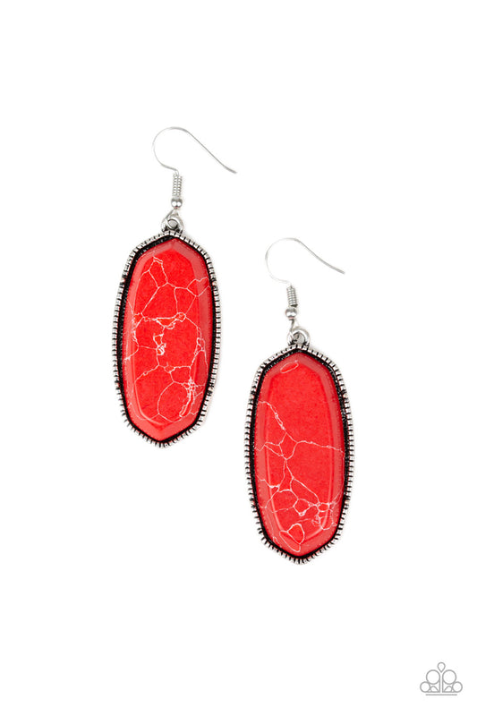 Stone Quest - Red Earring