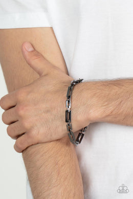 Stratosphere Gear Black Urban Bracelet Paparazzi Accessories $5 Men's Jewelry. Get Free Shipping!