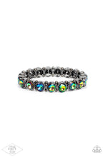 Load image into Gallery viewer, Sugar-Coated Sparkle Multi Oil Spill Stretchy Bracelet Paparazzi Accessories. #P9RE-MTXX-101XX
