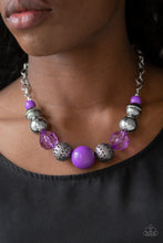 Load image into Gallery viewer, Paparazzi Necklace ~ Sugar, Sugar - Purple
