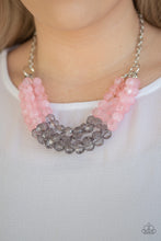 Load image into Gallery viewer, Paparazzi Necklace ~ Summer Ice - Pink
