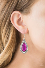 Load image into Gallery viewer, Paparazzi Superstar Stardom - Pink Earrings (P5RE-PKXX-143XX)
