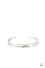 Load image into Gallery viewer, Sweetly Named - Silver Bracelet Paparazzi Accessories Mother Cuff Bracelet. Subscribe &amp; Save
