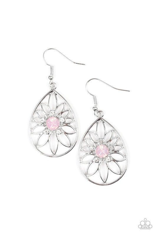 Paparazzi Take It GLOW Pink Earrings $5 Accessories at AainaasTreasureBox. #P5RE-PKXX-167XX