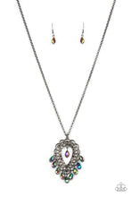 Load image into Gallery viewer, Teasable Teardrops Multi Paparazzi Accessories May 2021 LOP Exclusive Necklace Oil Spill
