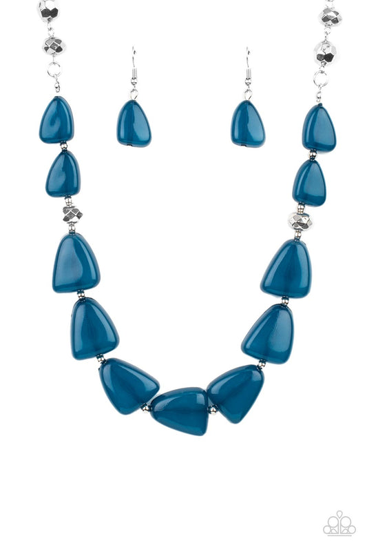Paparazzi Tenaciously Tangy Blue Necklace. Get Free Shipping! #P2WH-BLXX-436XX