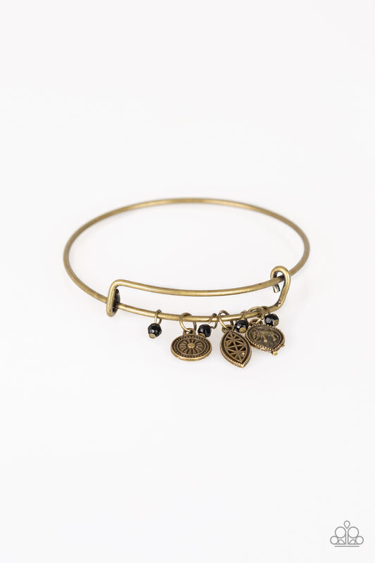 The Elephant In The Room - Brass Bracelet Paparazzi
