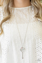 Load image into Gallery viewer, Paparazzi Necklace ~ The Key To Moms Heart - Pink
