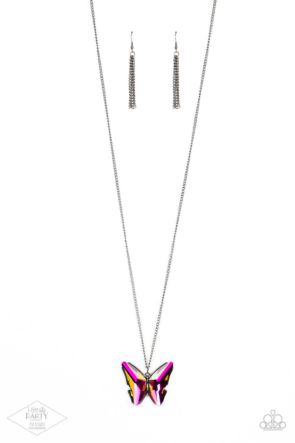 The Social Butterfly Effect Multi Necklace Paparazzi Accessories. Get Free Shipping. Long Necklace