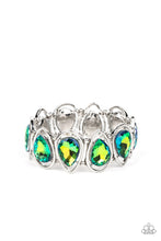 Load image into Gallery viewer, Paparazzi Life of the Party September 2022 UV Shimmer green bracelet. Subscribe &amp; save
