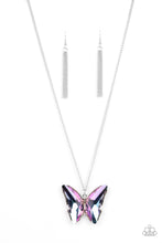 Load image into Gallery viewer, The Social Butterfly Effect - Purple - Paparazzi Necklace June 2021 Life Of the Party Exclusive
