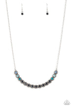Load image into Gallery viewer, Throwing SHADES - Blue Necklace Paparazzi Accessories
