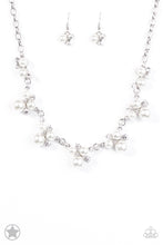 Load image into Gallery viewer, Paparazzi Toast To Perfection White Necklace. Get Free Shipping. P2RE-WTSV-143XX. Bridal wear
