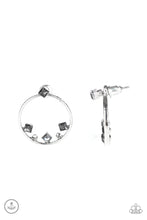 Load image into Gallery viewer, Top-Notch Twinkle - Silver Earring Paparazzi Accessories Jacket Style Earring
