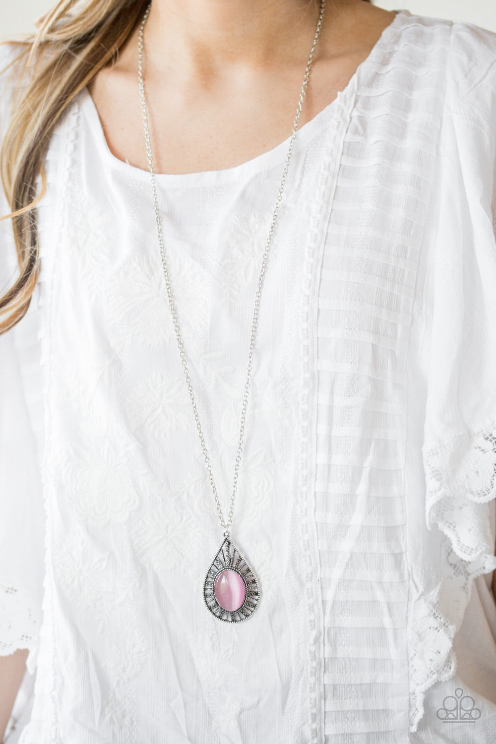 Total Tranquility - Pink Necklace