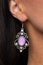 Load image into Gallery viewer, Paparazzi Earring ~ Tour de Fairytale - Purple
