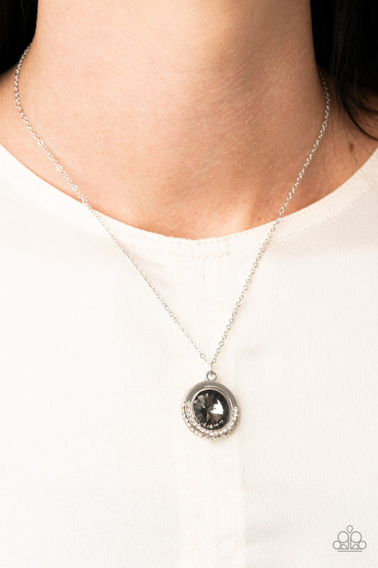 Paparazzi Necklace ~ Trademark Twinkle - Silver