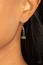Load image into Gallery viewer, Tranquil Tidings Green Necklace Paparazzi $5 Jewelry. Subscribe &amp; Save. #P2DA-GRXX-113XX
