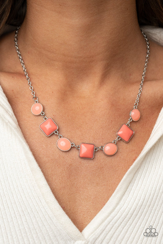 Paparazzi Necklace ~ Trend Worthy - Orange
