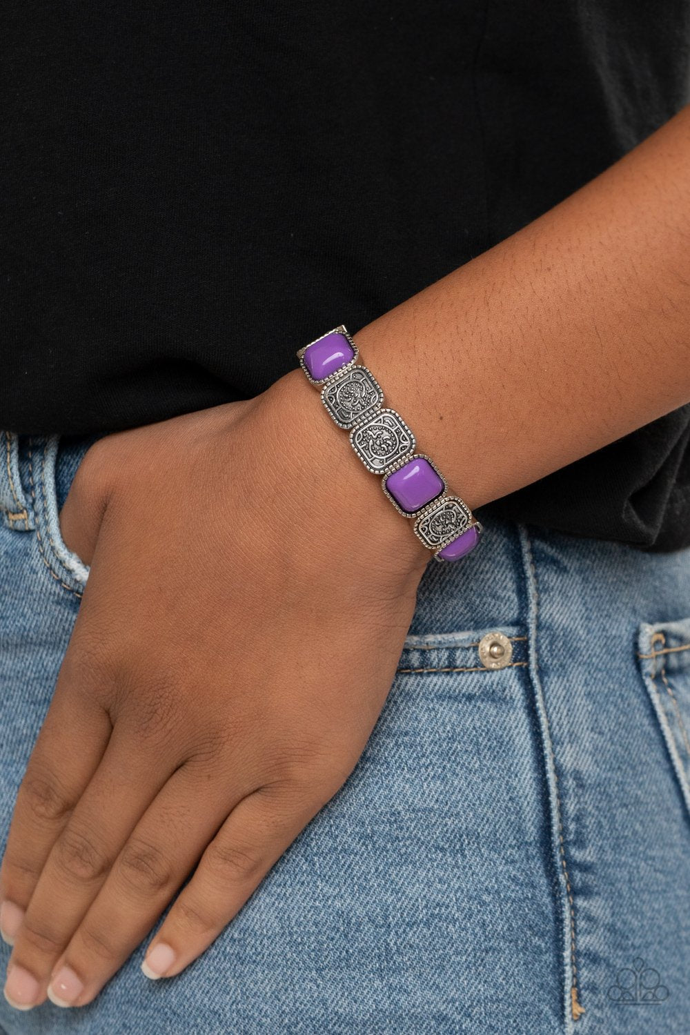 Trendy Tease - Purple Bracelet Paparazzi Accessories