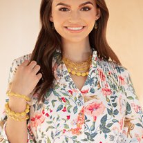 Load image into Gallery viewer, Tropical Hideaway Necklace &amp; High Tide Hammock Bracelet Jewelry Set Paparazzi Accessories
