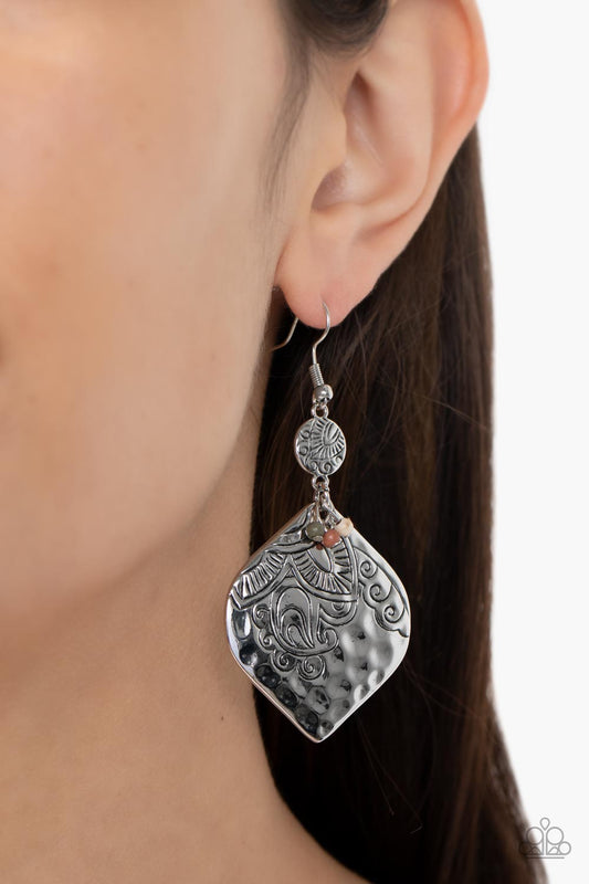 Tropical Terrace Multi Earrings Paparazzi Accessories. #P5SE-MTXX-146XX. Get Free Shipping!