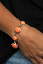 Load image into Gallery viewer, Paparazzi Turn Up The Terra - Orange Bracelet $5 Jewelry. Halloween accessories
