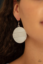 Load image into Gallery viewer, Paparazzi Earring ~ Ultra Uptown - Silver
