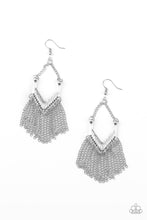 Load image into Gallery viewer, Paparazzi Earring ~ Unchained Fashion - Silver
