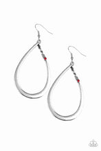 Load image into Gallery viewer, Very Enlightening - Red Earring Paparazzi Accessories

