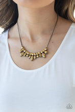 Load image into Gallery viewer, Paparazzi Necklace ~ Wish Upon a ROCK STAR - Brass
