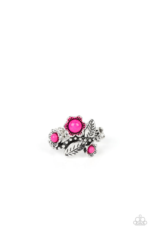 Paparazzi Wonderland Wildflower Pink Ring. Subscribe & Save. #P4SE-PKXX-116XX. Floral Ring. Bloom