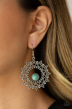 Load image into Gallery viewer, Wreathed in Whimsicality - Blue Earring
