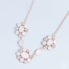 Load image into Gallery viewer, Paparazzi Your Chariot Awaits Rose Gold Necklace. Subscribe &amp; Save. #P2RE-GDRS-446XX.

