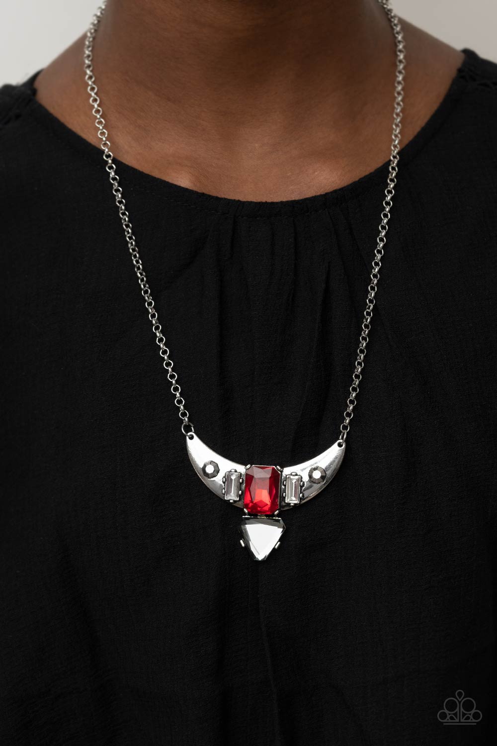 Paparazzi Necklace ~ You the TALISMAN! - Red