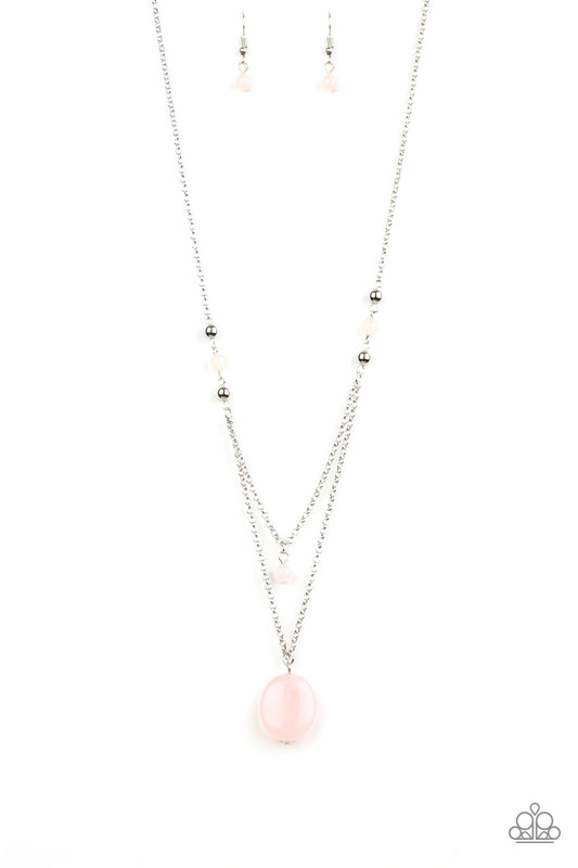 Paparazzi Time To Hit The ROAM - Pink Necklace