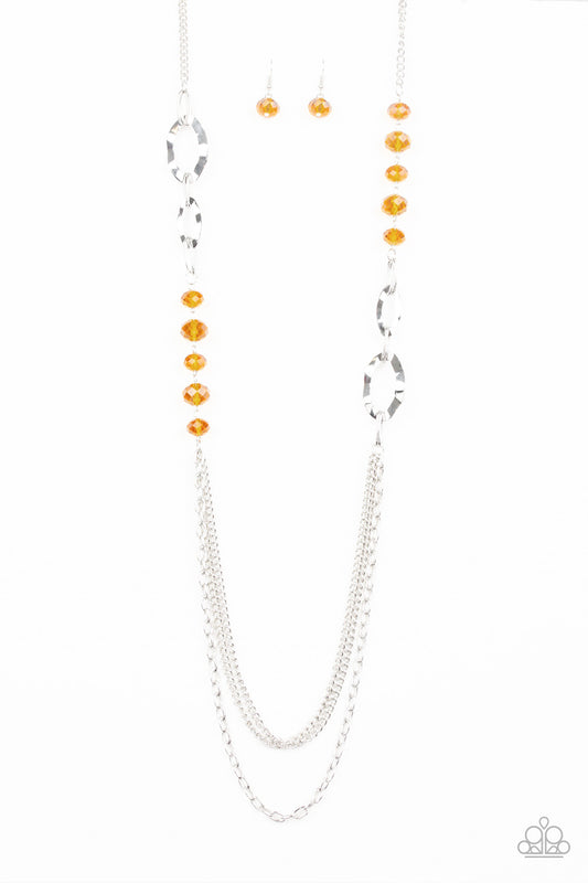 Paparazzi Necklace ~ Modern Girl Glam - Brown