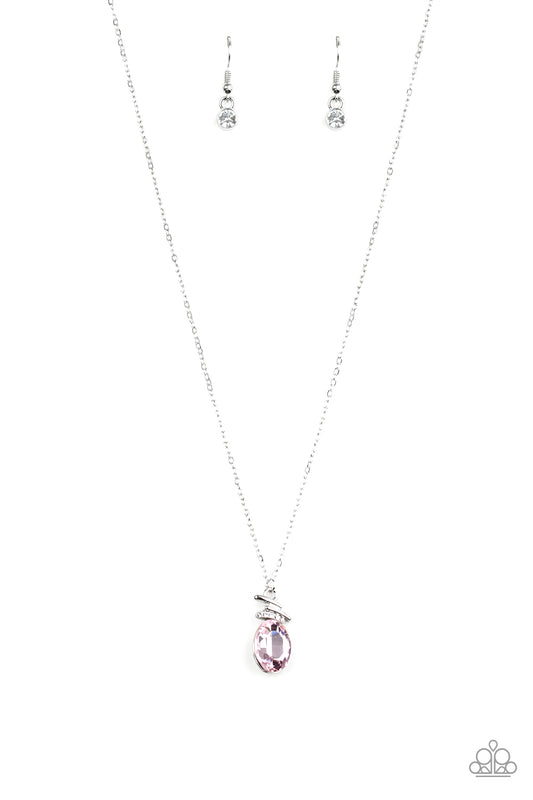 Diamonds For Days - Pink Necklace Paparazzi