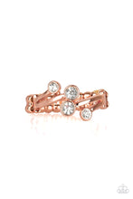 Load image into Gallery viewer, Paparazzi Ring ~ GLOWING Great Places - Copper
