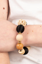 Load image into Gallery viewer, Happily Homespun - Black Bracelet Paparazzi Accessories. Subscribe &amp; Save. #P9SE-BKXX-319XX
