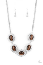 Load image into Gallery viewer, Paparazzi A DIVA-ttitude Adjustment Brown moonstone Necklace. Subscribe  &amp; Save! 
