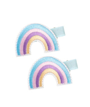 Load image into Gallery viewer, Paparazzi Follow Your Rainbow - Blue Hair Clip
